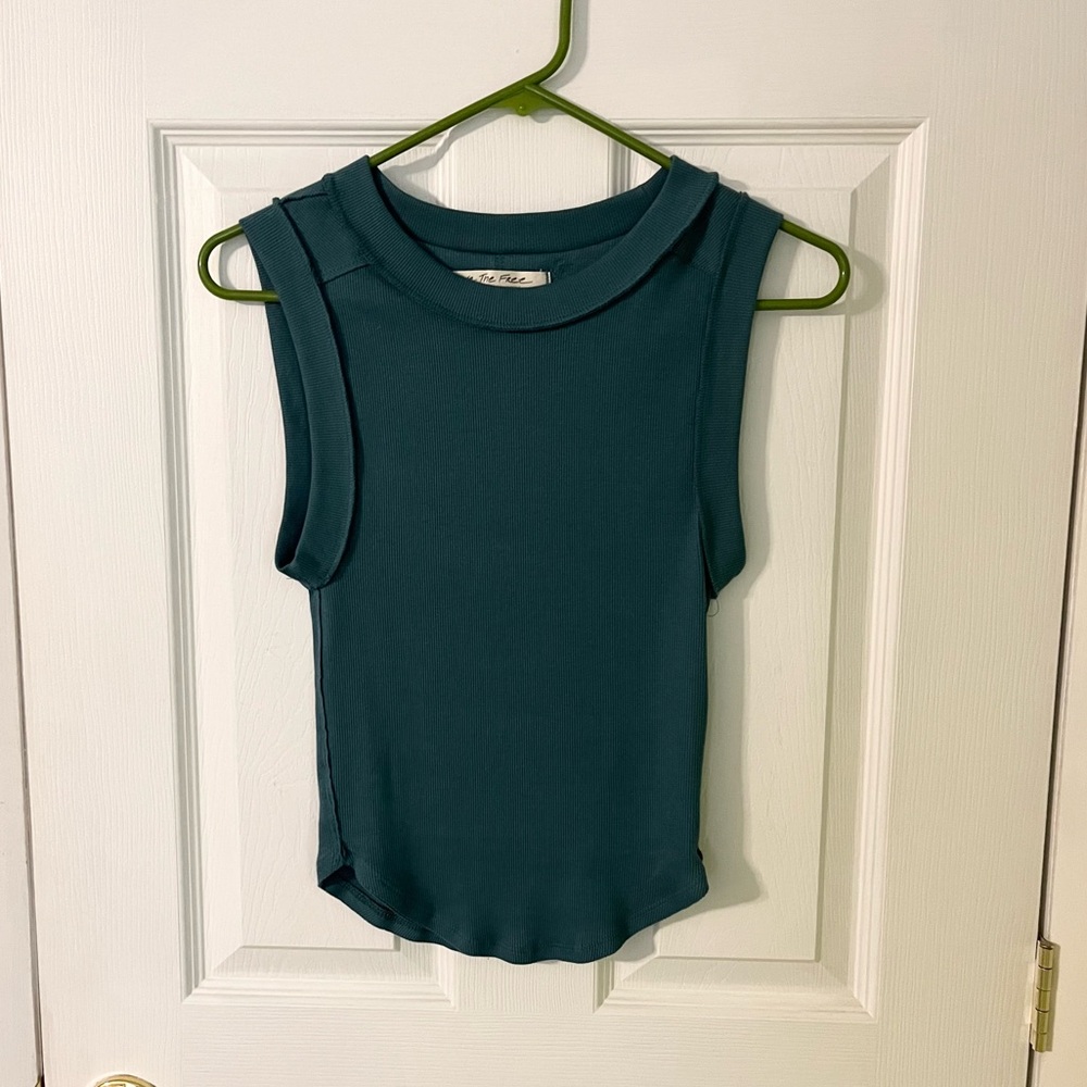 WE THE FREE TEAL KATE TANK